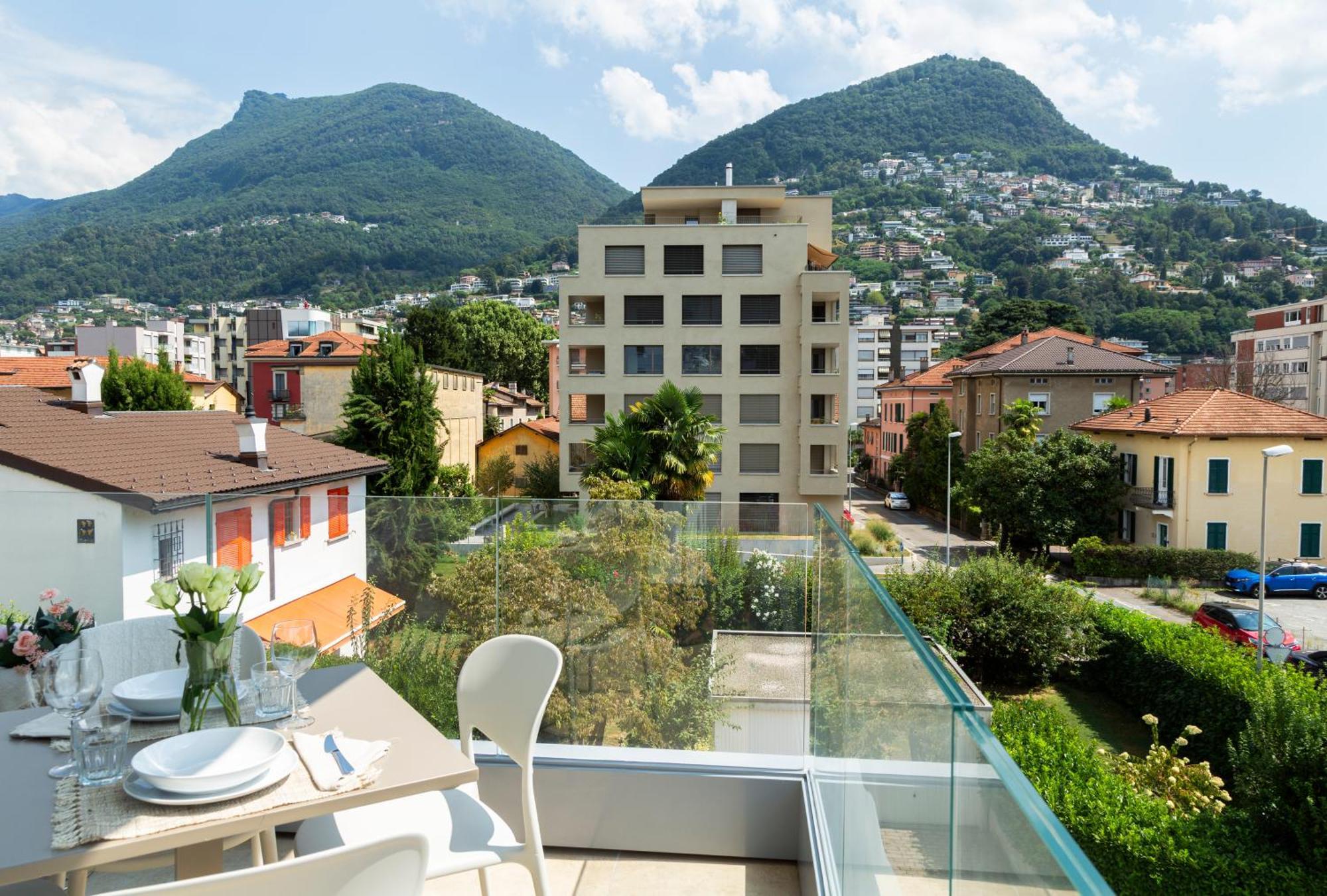 Regalia Suites - Free Parking Lugano Buitenkant foto