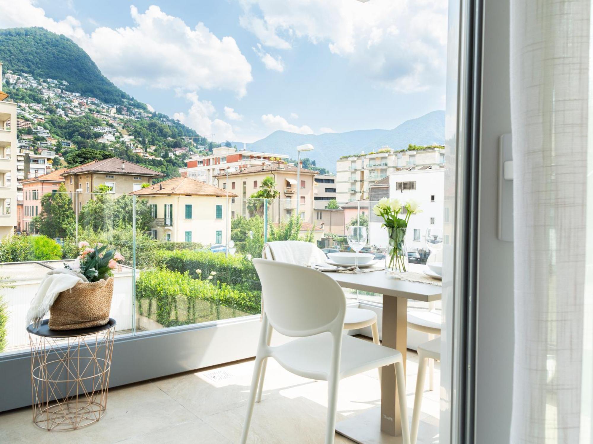 Regalia Suites - Free Parking Lugano Buitenkant foto